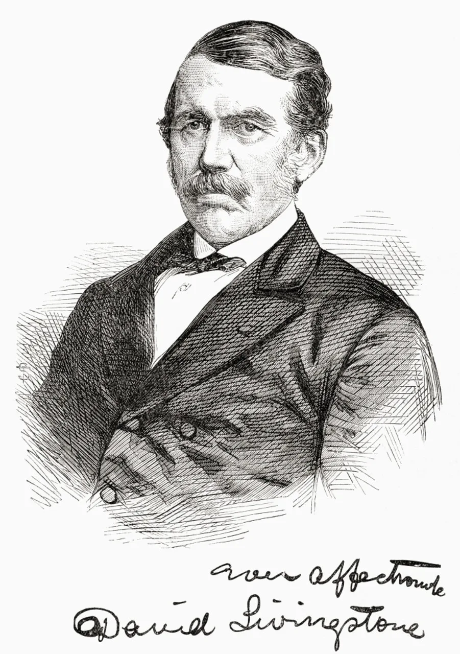 A historic portrait of David Livingstone